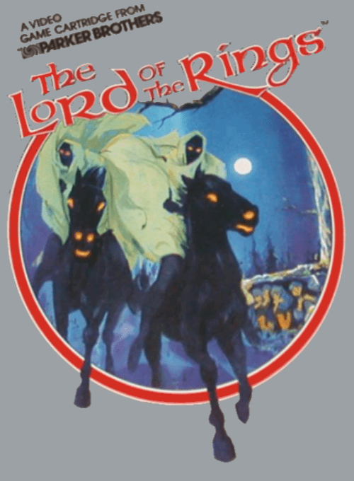 Lord of the Rings Journey to Rivendell box art for Atari 2600